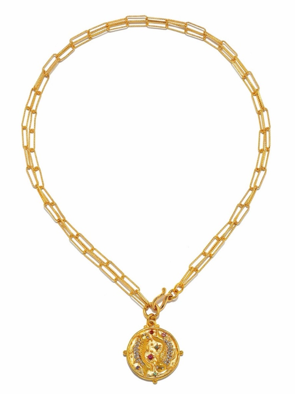 Sequin NYC Aphrodite Zodiac Pisces Convertible Necklace